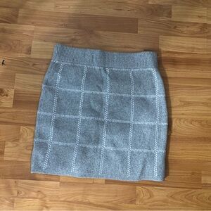 Elegant Gray Women's Pencil Skirt